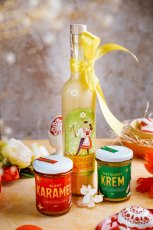 Výhodný set 4 (Domáci vaječňák + pistáciové maslo + slaný karamel)