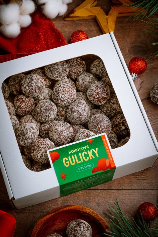 Kokosové guličky s rumom