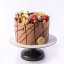 16. Torta s ovocím a čokoládovým dekorom