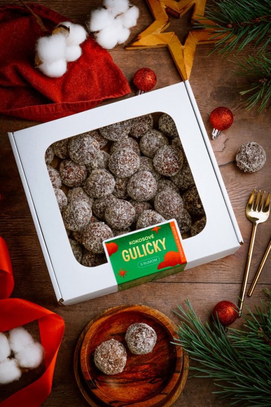 Kokosové guličky s rumom