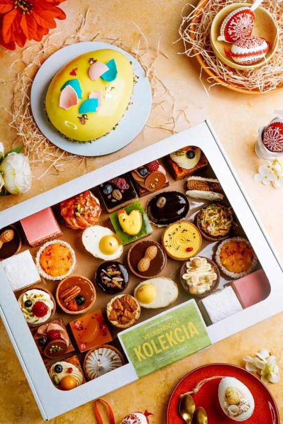 Výhodný set 2 (mix koláčov 30ks + veľkonočné vajíčko)