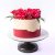 4. Dvojfarebná torta s kvetmi