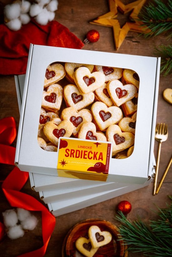 RODINNÉ BALENIE - Linecké srdiečka