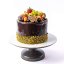 3. Torta s čokoládovou glazúrou s pistáciami a ovocím - Vyberte si veľkosť: 2 poschodia 35 porcií