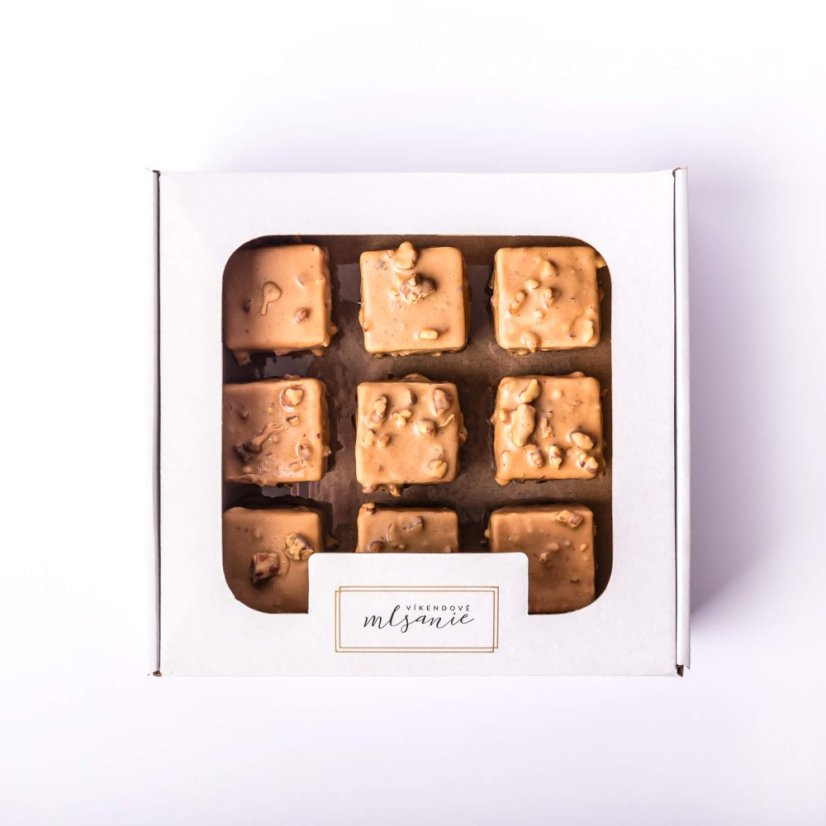 Karamelové brownies - Počet kusov: 30ks - 1800g
